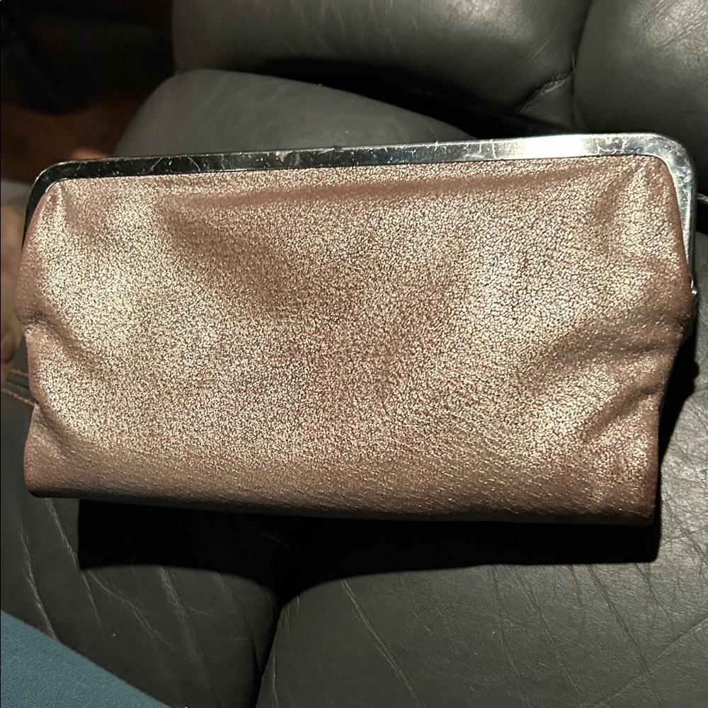 HOBO Shimmering Brown Clutch
